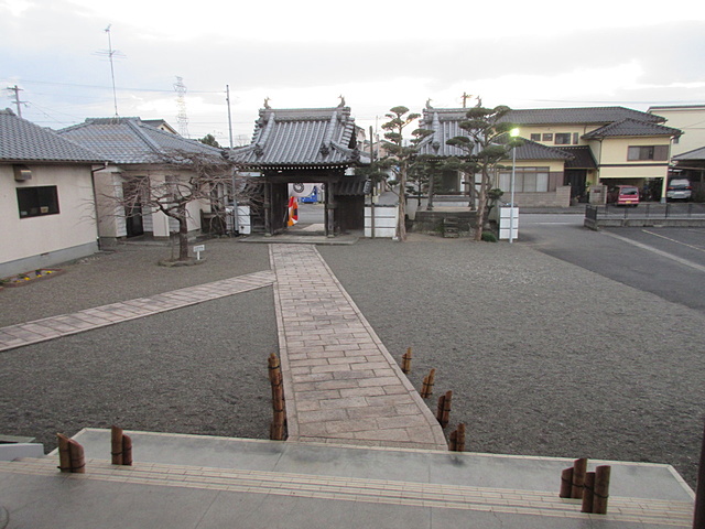 7時17分の日の出時刻に初日の出が見れませんでした。