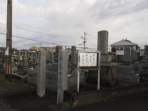 朝7時20分円光寺墓地のようす